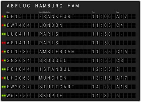 hamburg airport abflugzeiten